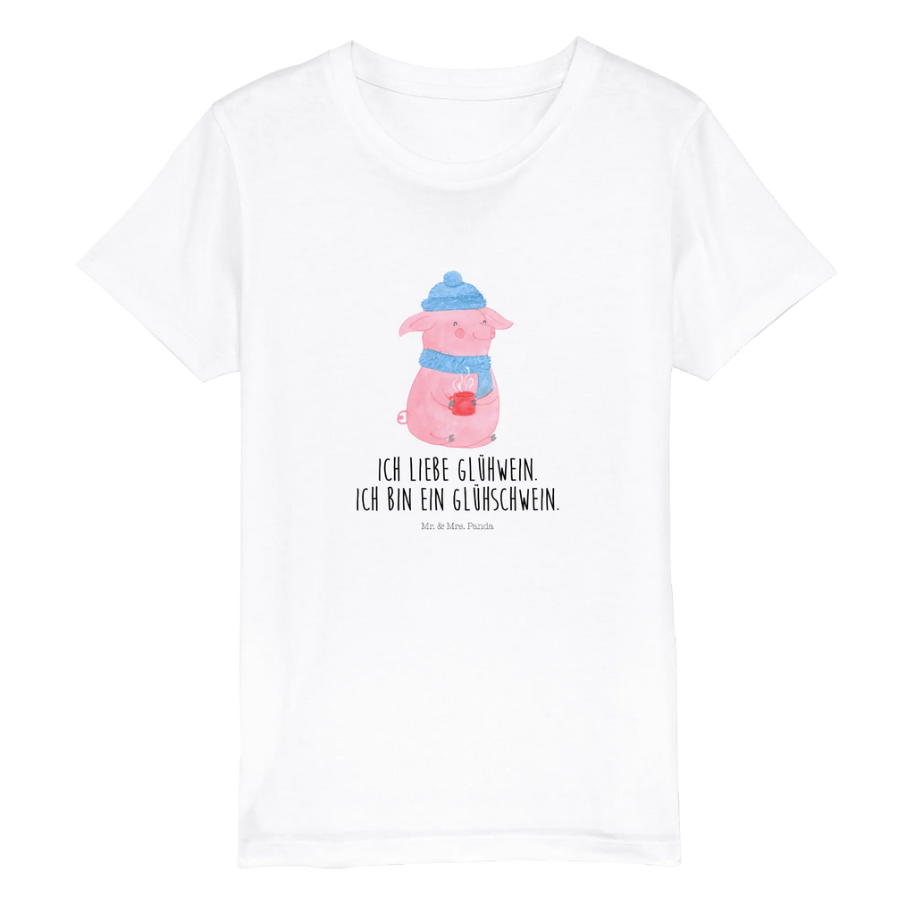 Organic Kinder T-Shirt Glühschwein Kinder T-Shirt, Kinder T-Shirt Mädchen, Kinder T-Shirt Jungen, Winter, Weihnachten, Weihnachtsdeko, Nikolaus, Advent, Heiligabend, Wintermotiv, Glühschwein, Glühwein, Weihnachtsmarkt, Punsch