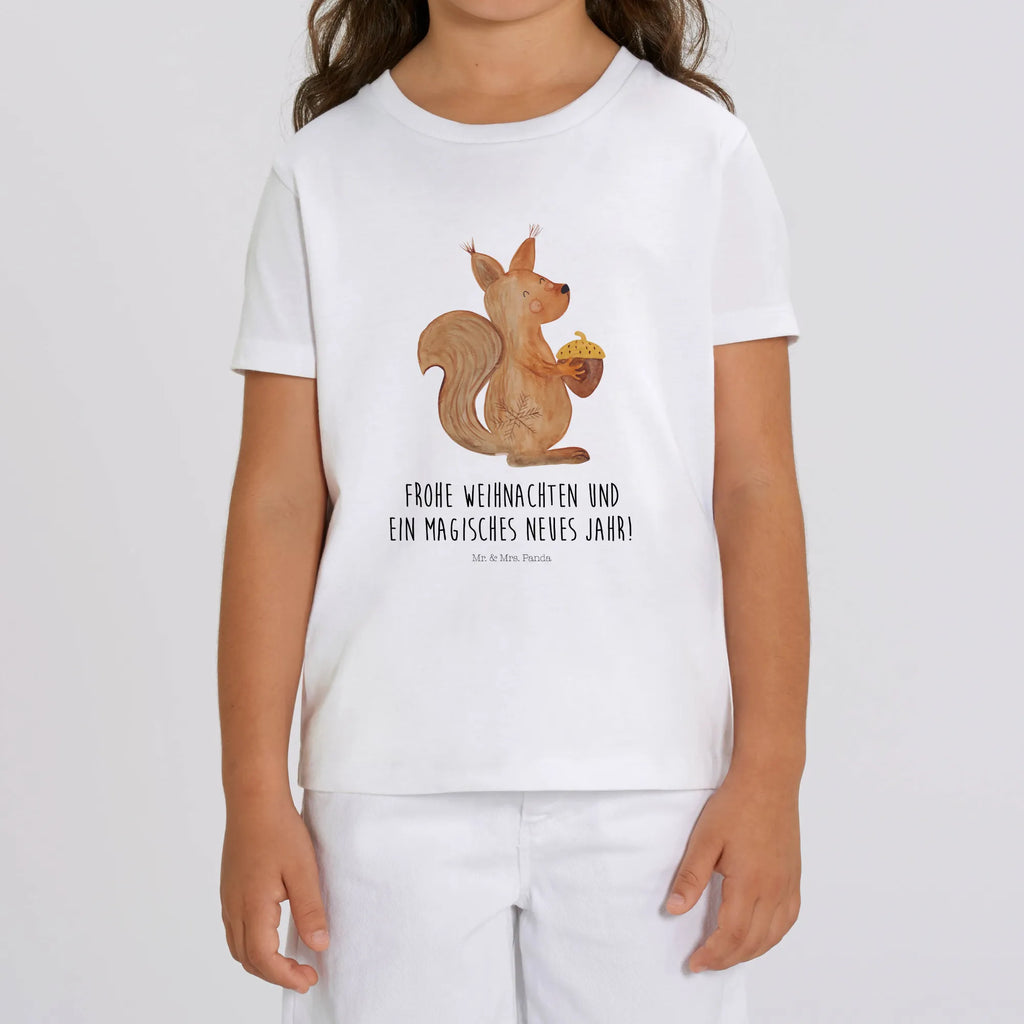 Organic Kinder T-Shirt Eichhörnchen Weihnachtszeit Kinder T-Shirt, Kinder T-Shirt Mädchen, Kinder T-Shirt Jungen, Winter, Weihnachten, Weihnachtsdeko, Nikolaus, Advent, Heiligabend, Wintermotiv, Frohe Weihnachten, Frohes neues Jahr, Guten Rutsch, Weihnachtsmotiv, Weihnachtsgruß, Neujahr, Vogel