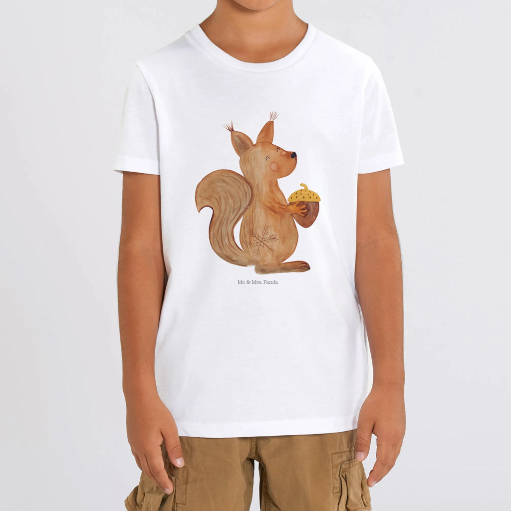 Organic Kinder T-Shirt Eichhörnchen Weihnachtszeit Kinder T-Shirt, Kinder T-Shirt Mädchen, Kinder T-Shirt Jungen, Winter, Weihnachten, Weihnachtsdeko, Nikolaus, Advent, Heiligabend, Wintermotiv, Frohe Weihnachten, Frohes neues Jahr, Guten Rutsch, Weihnachtsmotiv, Weihnachtsgruß, Neujahr, Vogel