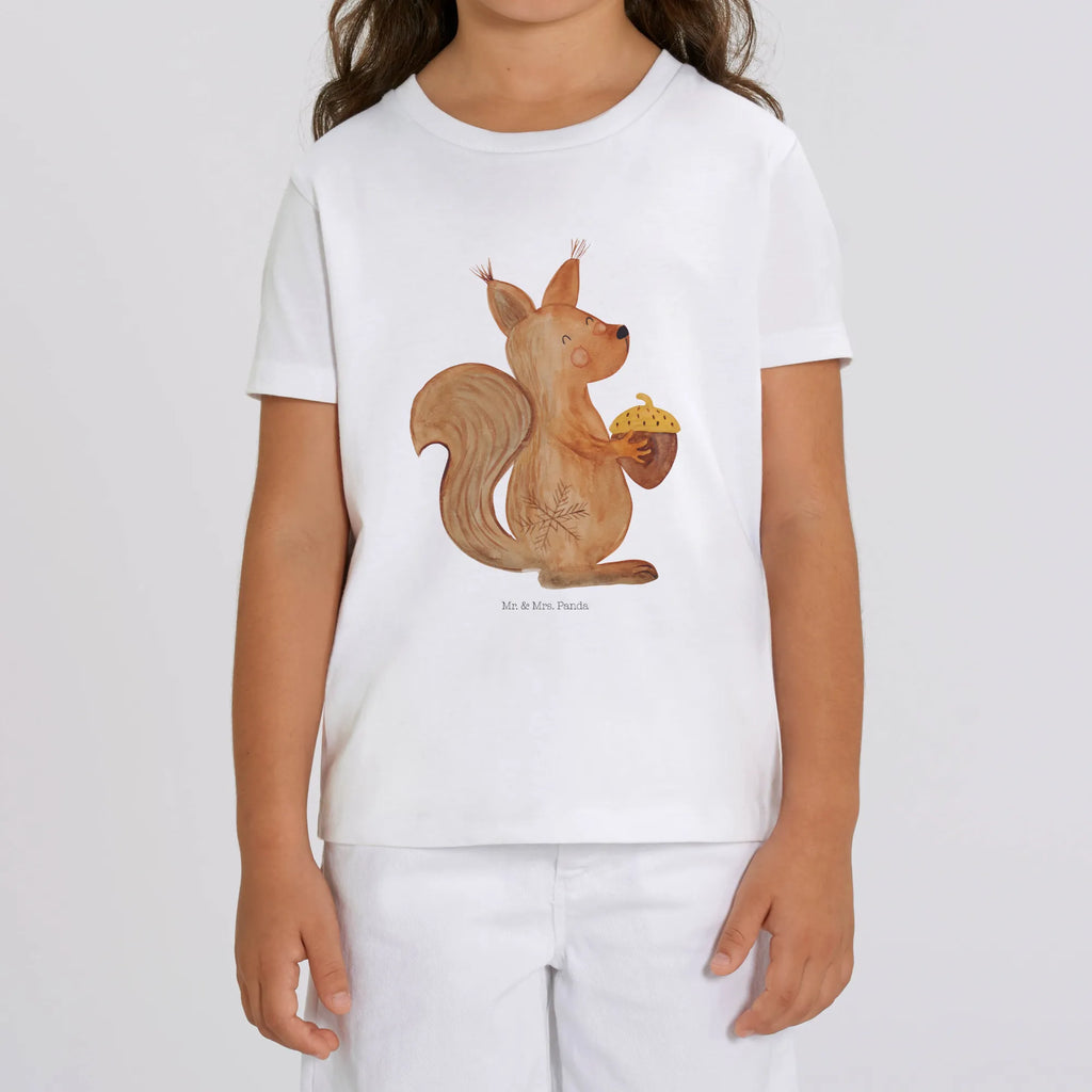 Organic Kinder T-Shirt Eichhörnchen Weihnachtszeit Kinder T-Shirt, Kinder T-Shirt Mädchen, Kinder T-Shirt Jungen, Winter, Weihnachten, Weihnachtsdeko, Nikolaus, Advent, Heiligabend, Wintermotiv, Frohe Weihnachten, Frohes neues Jahr, Guten Rutsch, Weihnachtsmotiv, Weihnachtsgruß, Neujahr, Vogel