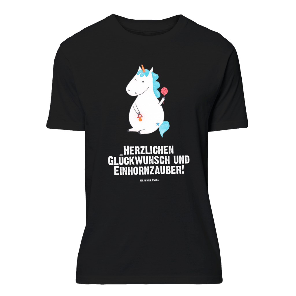 T-Shirt Standard Einhorn Baby T-Shirt, Shirt, Tshirt, Lustiges T-Shirt, T-Shirt mit Spruch, Party, Junggesellenabschied, Jubiläum, Geburstag, Herrn, Damen, Männer, Frauen, Schlafshirt, Nachthemd, Sprüche, Einhorn, Einhörner, Einhorn Deko, Pegasus, Unicorn, Mutter, Geburt, Geburtstag, erstes Kind, Baby, Babyglück, Nachwuchs, Eltern, Kind, Schnuller