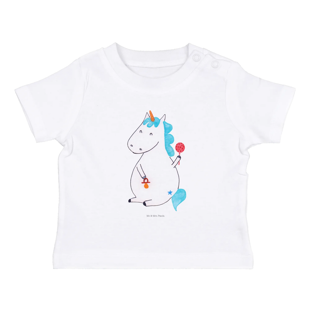 Organic Baby Shirt Einhorn Baby Baby T-Shirt, Jungen Baby T-Shirt, Mädchen Baby T-Shirt, Shirt, Einhorn, Einhörner, Einhorn Deko, Unicorn, Mutter, Geburt, Geburtstag, erstes Kind, Baby, Babyglück, Nachwuchs, Eltern, Party, Kind, Schnuller