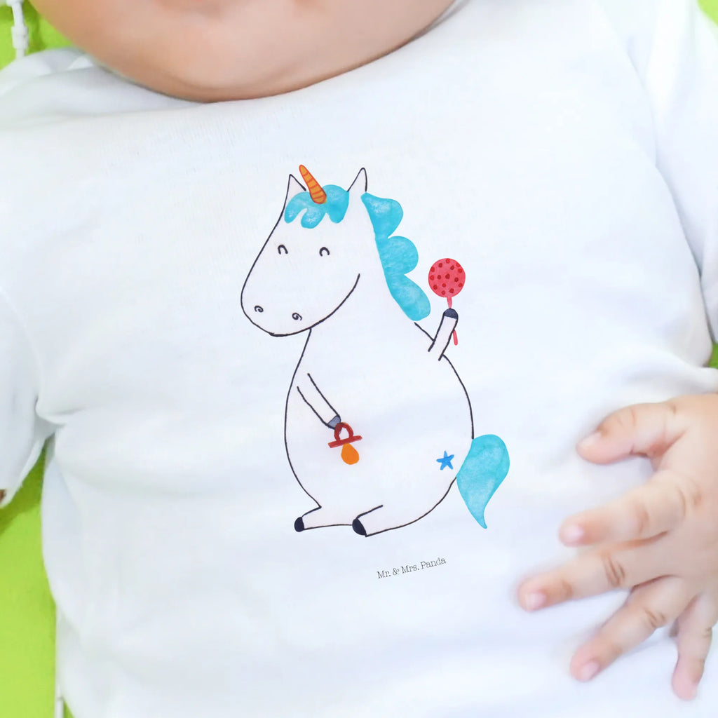 Organic Baby Shirt Einhorn Baby Baby T-Shirt, Jungen Baby T-Shirt, Mädchen Baby T-Shirt, Shirt, Einhorn, Einhörner, Einhorn Deko, Pegasus, Unicorn, Mutter, Geburt, Geburtstag, erstes Kind, Baby, Babyglück, Nachwuchs, Eltern, Party, Kind, Schnuller