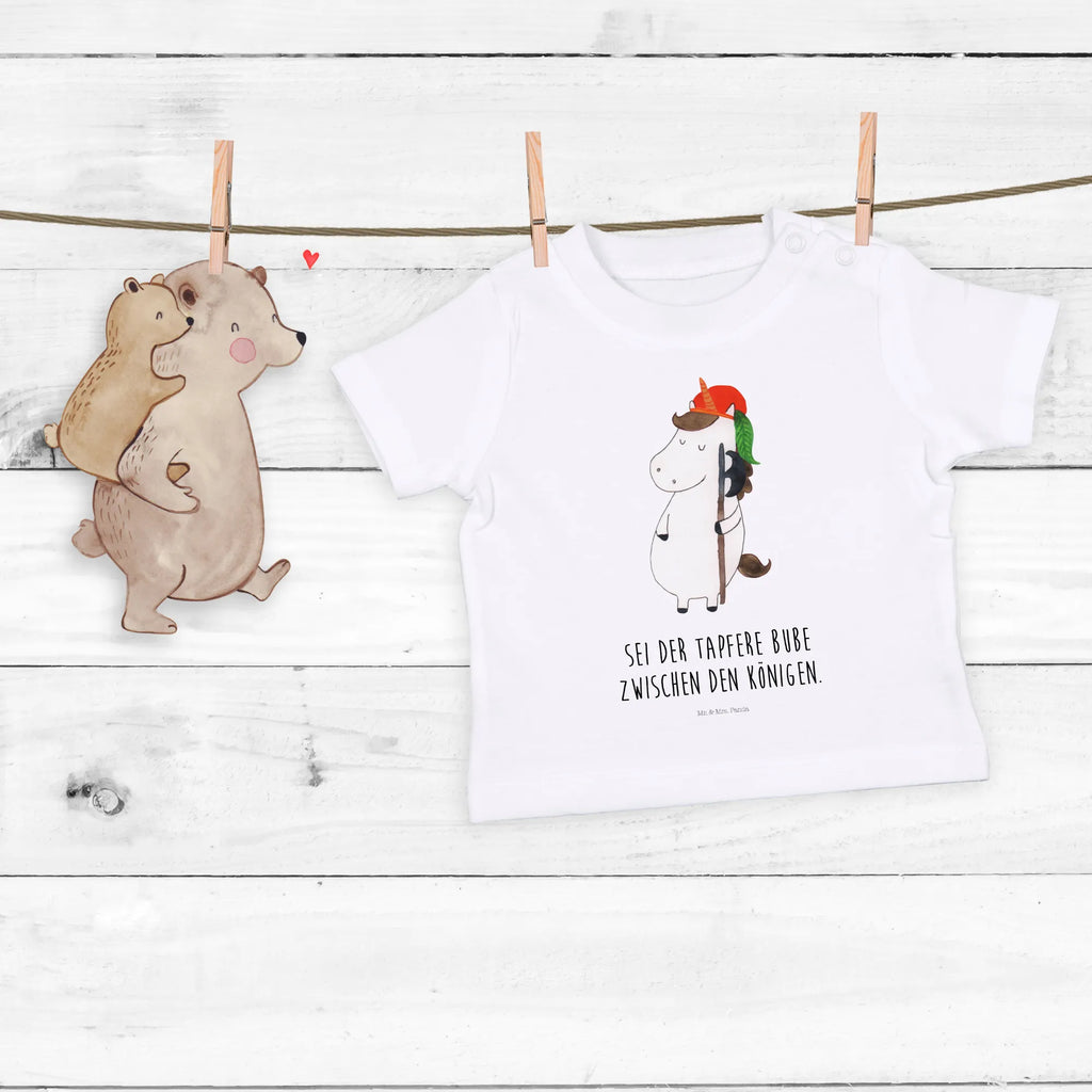 Organic Baby Shirt Einhorn Junge Baby T-Shirt, Jungen Baby T-Shirt, Mädchen Baby T-Shirt, Shirt, Einhorn, Einhörner, Einhorn Deko, Pegasus, Unicorn, Bube, Mittelalter