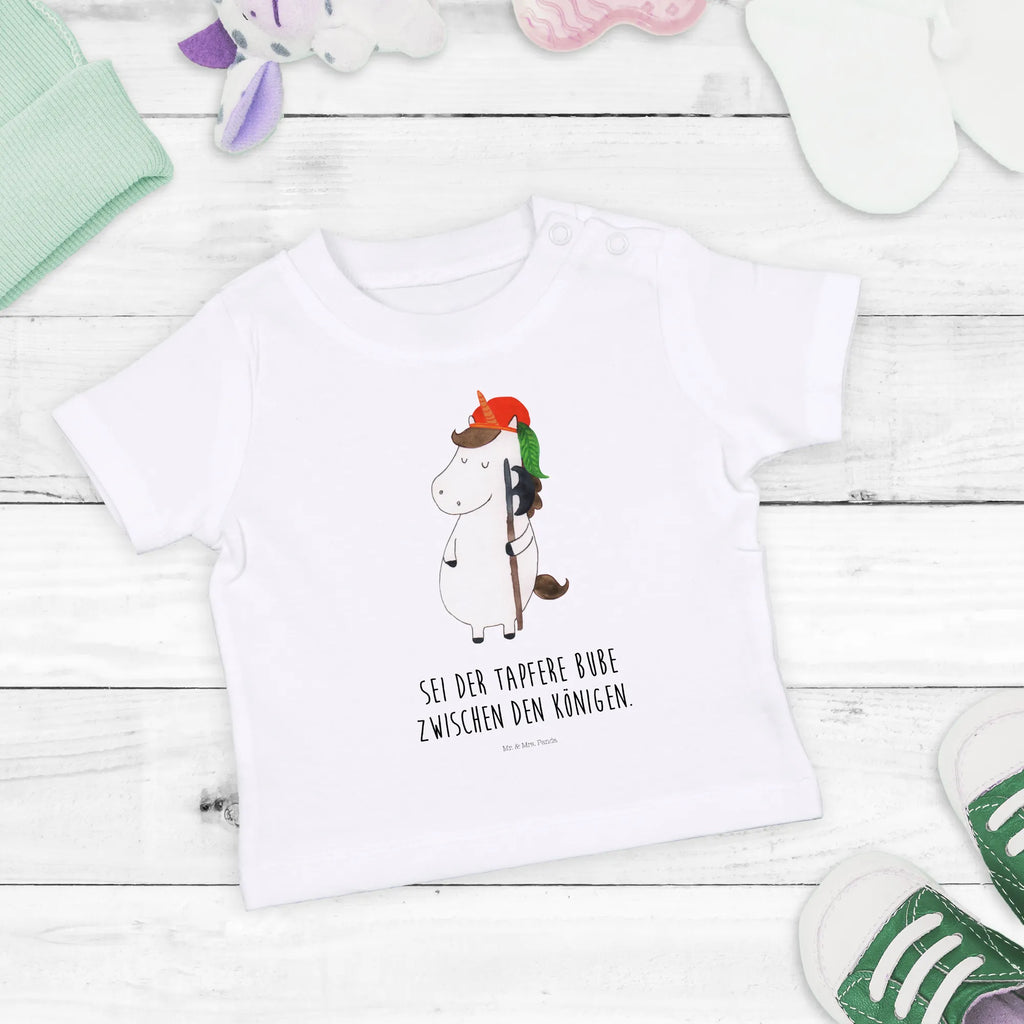 Organic Baby Shirt Einhorn Junge Baby T-Shirt, Jungen Baby T-Shirt, Mädchen Baby T-Shirt, Shirt, Einhorn, Einhörner, Einhorn Deko, Pegasus, Unicorn, Bube, Mittelalter