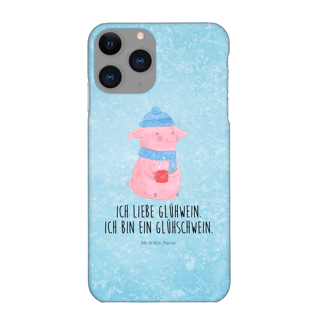 Handyhülle Schwein Glühwein Handyhülle, Handycover, Cover, Handy, Hülle, Iphone 10, Iphone X, Winter, Weihnachten, Weihnachtsdeko, Nikolaus, Advent, Heiligabend, Wintermotiv, Glühschwein, Glühwein, Weihnachtsmarkt, Punsch