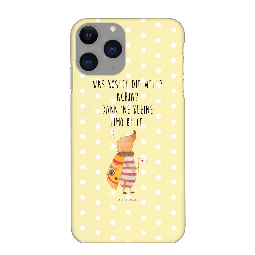 Handyhülle Nachtfalter Fähnchen Handyhülle, Handycover, Cover, Handy, Hülle, Iphone 10, Iphone X, Tiermotive, Gute Laune, lustige Sprüche, Tiere, Nachtfalter, Käfer, Spruch lustig, Spruch witzig, süß, niedlich, Küche Deko, Was kostet die Welt