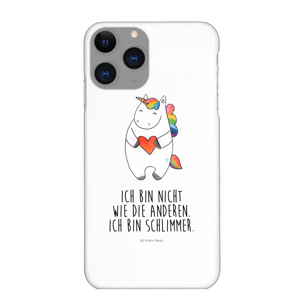 Handyhülle Einhorn Herz Handyhülle, Handycover, Cover, Handy, Hülle, Iphone 10, Iphone X, Einhorn, Einhörner, Einhorn Deko, Unicorn, Herz, schlimm, böse, witzig, lustig, Freundin, anders, bunt