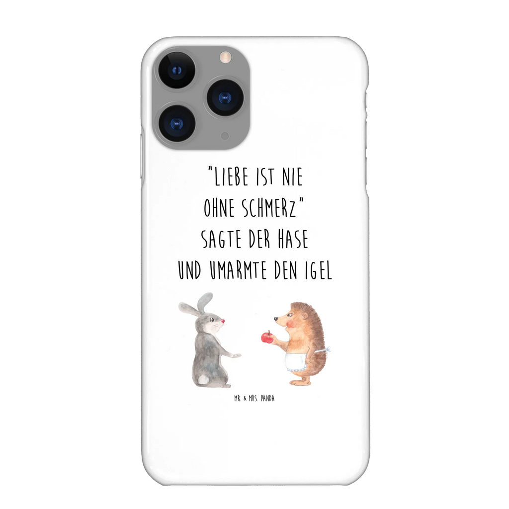 Handyhülle Hase Igel Handyhülle, Handycover, Cover, Handy, Hülle, Iphone 10, Iphone X, Tiermotive, Gute Laune, lustige Sprüche, Tiere, Igel und Hase, Igel, Hase, Liebe Spruch, Liebeskummer Geschenk, Herzschmerz, Trösten, Trennungsschmerz, Spruch romantisch