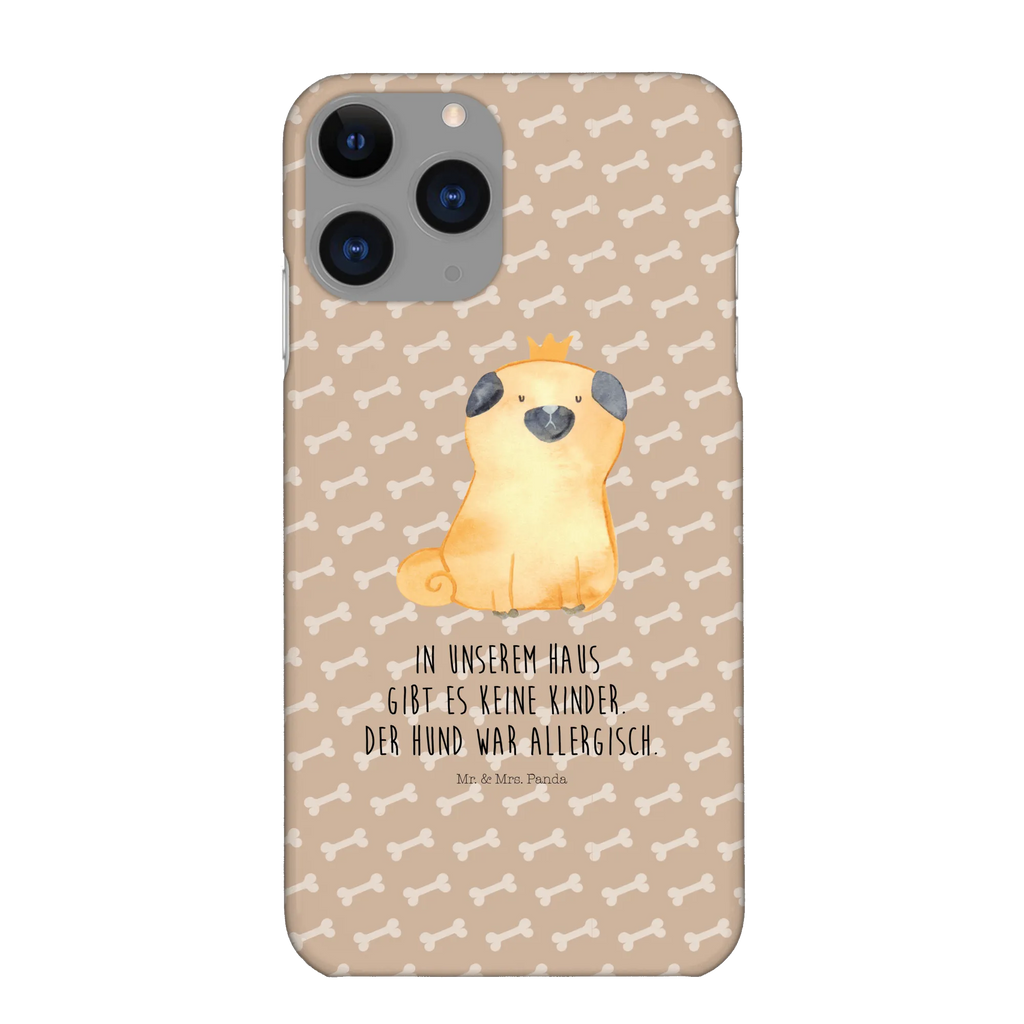 Handyhülle Mops Krone Handyhülle, Handycover, Cover, Handy, Hülle, Iphone 10, Iphone X, Hund, Hundemotiv, Haustier, Hunderasse, Tierliebhaber, Hundebesitzer, Sprüche, Mops, allergisch, kinderlos, Hausregel, Hundebesitzer. Spruch, lustig