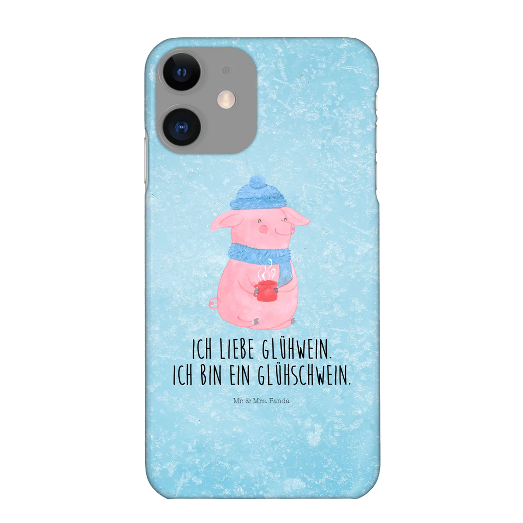 Handyhülle Schwein Glühwein Handyhülle, Handycover, Cover, Handy, Hülle, Iphone 10, Iphone X, Winter, Weihnachten, Weihnachtsdeko, Nikolaus, Advent, Heiligabend, Wintermotiv, Glühschwein, Glühwein, Weihnachtsmarkt, Punsch