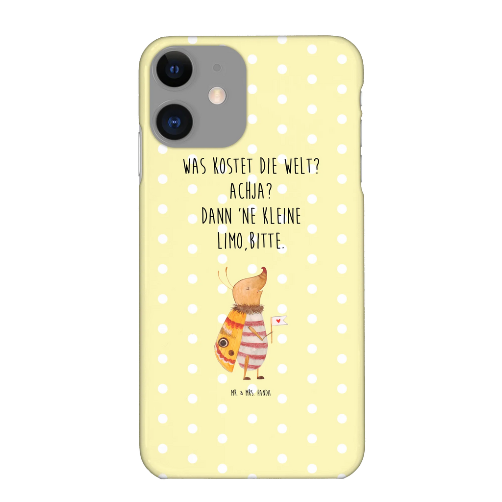 Handyhülle Nachtfalter Fähnchen Handyhülle, Handycover, Cover, Handy, Hülle, Iphone 10, Iphone X, Tiermotive, Gute Laune, lustige Sprüche, Tiere, Nachtfalter, Käfer, Spruch lustig, Spruch witzig, süß, niedlich, Küche Deko, Was kostet die Welt