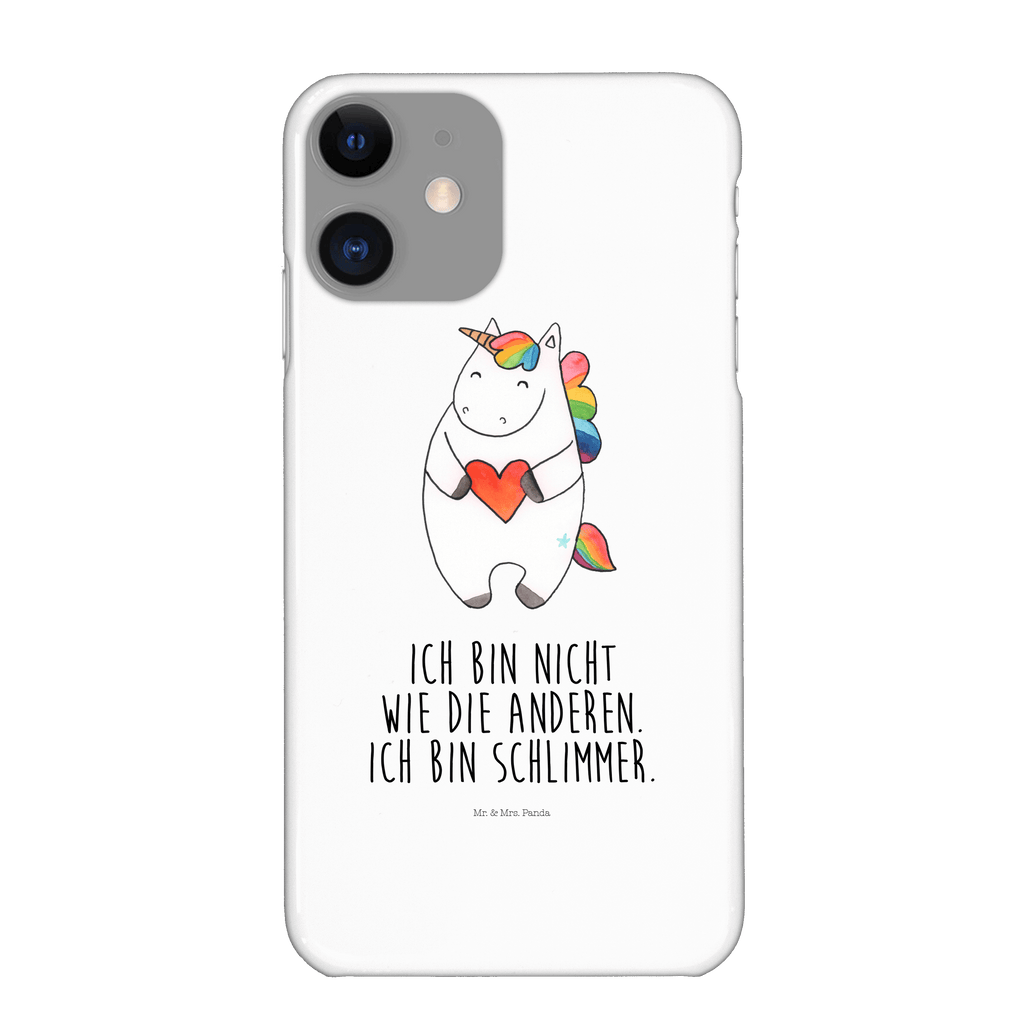 Handyhülle Einhorn Herz Iphone 11 Pro Handyhülle, Iphone 11 Pro, Handyhülle, Premium Kunststoff, Einhorn, Einhörner, Einhorn Deko, Pegasus, Unicorn, Herz, schlimm, böse, witzig, lustig, Freundin, anders, bunt