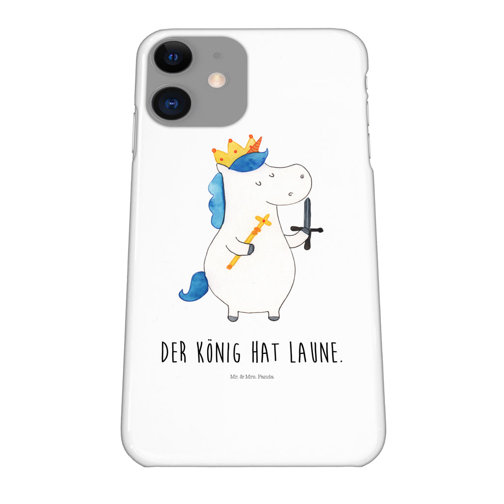 Handyhülle Einhorn König mit Schwert Handyhülle, Handycover, Cover, Handy, Hülle, Iphone 10, Iphone X, Einhorn, Einhörner, Einhorn Deko, Pegasus, Unicorn, König, Ritter, Mittelalter