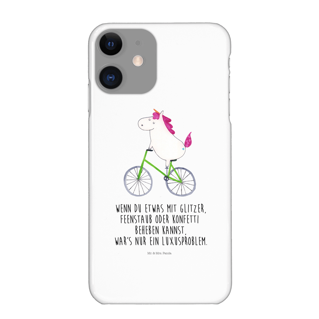 Handyhülle Einhorn Radfahrer Handyhülle, Handycover, Cover, Handy, Hülle, Iphone 10, Iphone X, Einhorn, Einhörner, Einhorn Deko, Pegasus, Unicorn, Radfahren, Radfahrer, Rad, Bike, Feenstaub, Konfetti, Luxusproblem, Kummer, Liebeskummer