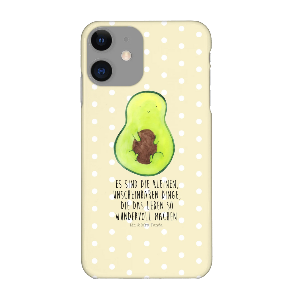 Handyhülle Avocado Kern Handyhülle, Handycover, Cover, Handy, Hülle, Iphone 10, Iphone X, Avocado, Veggie, Vegan, Gesund, Avokado, Avocadokern, Kern, Pflanze, Spruch Leben