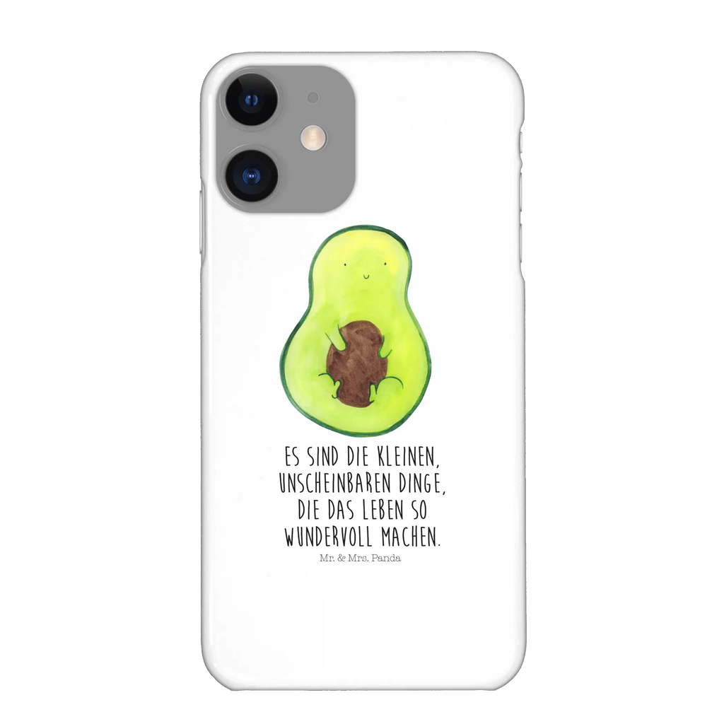 Handyhülle Avocado Kern Handyhülle, Handycover, Cover, Handy, Hülle, Iphone 10, Iphone X, Avocado, Veggie, Vegan, Gesund, Avokado, Avocadokern, Kern, Pflanze, Spruch Leben