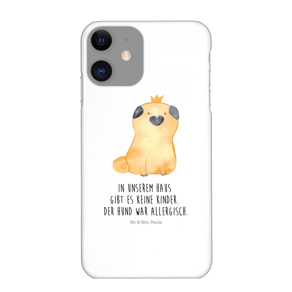 Handyhülle Mops Krone Handyhülle, Handycover, Cover, Handy, Hülle, Iphone 10, Iphone X, Hund, Hundemotiv, Haustier, Hunderasse, Tierliebhaber, Hundebesitzer, Sprüche, Mops, allergisch, kinderlos, Hausregel, Hundebesitzer. Spruch, lustig