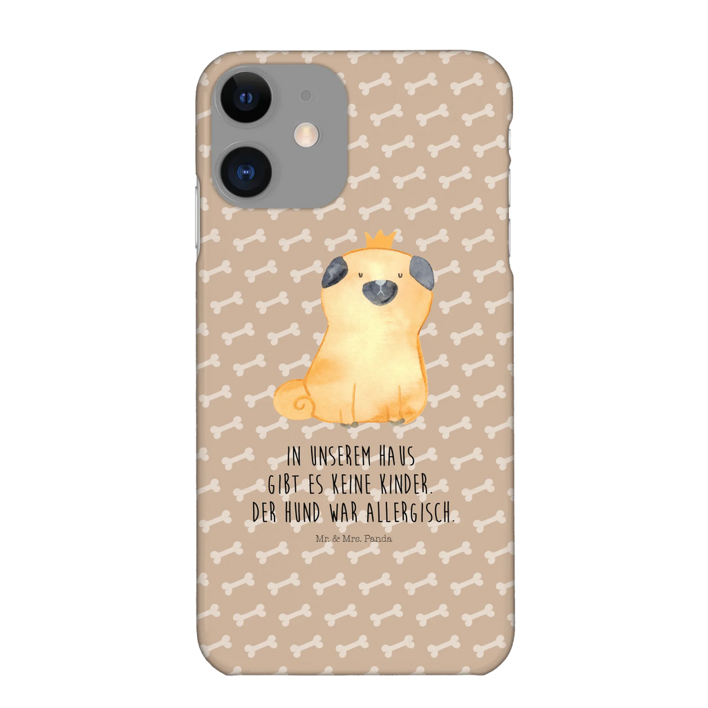 Handyhülle Mops Krone Handyhülle, Handycover, Cover, Handy, Hülle, Iphone 10, Iphone X, Hund, Hundemotiv, Haustier, Hunderasse, Tierliebhaber, Hundebesitzer, Sprüche, Mops, allergisch, kinderlos, Hausregel, Hundebesitzer. Spruch, lustig