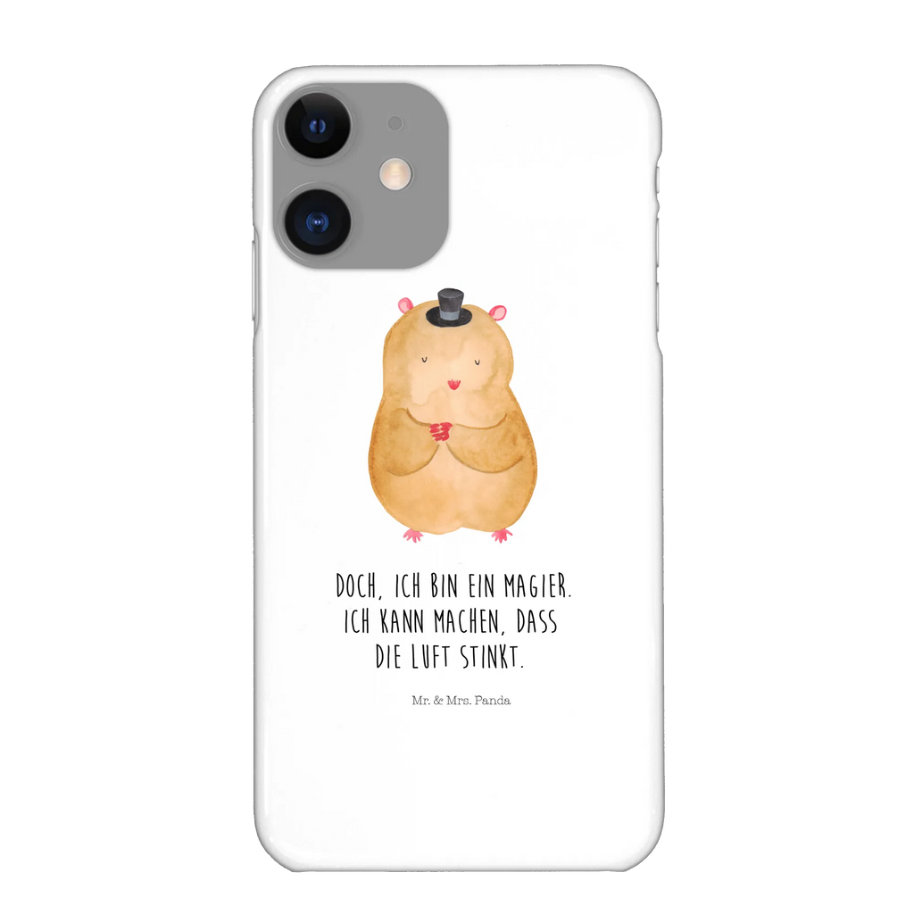 Handyhülle Hamster Hut Handyhülle, Handycover, Cover, Handy, Hülle, Iphone 10, Iphone X, Tiermotive, Gute Laune, lustige Sprüche, Tiere, Hamster, Hut, Magier, Zylinder, Zwerghamster, Zauberer