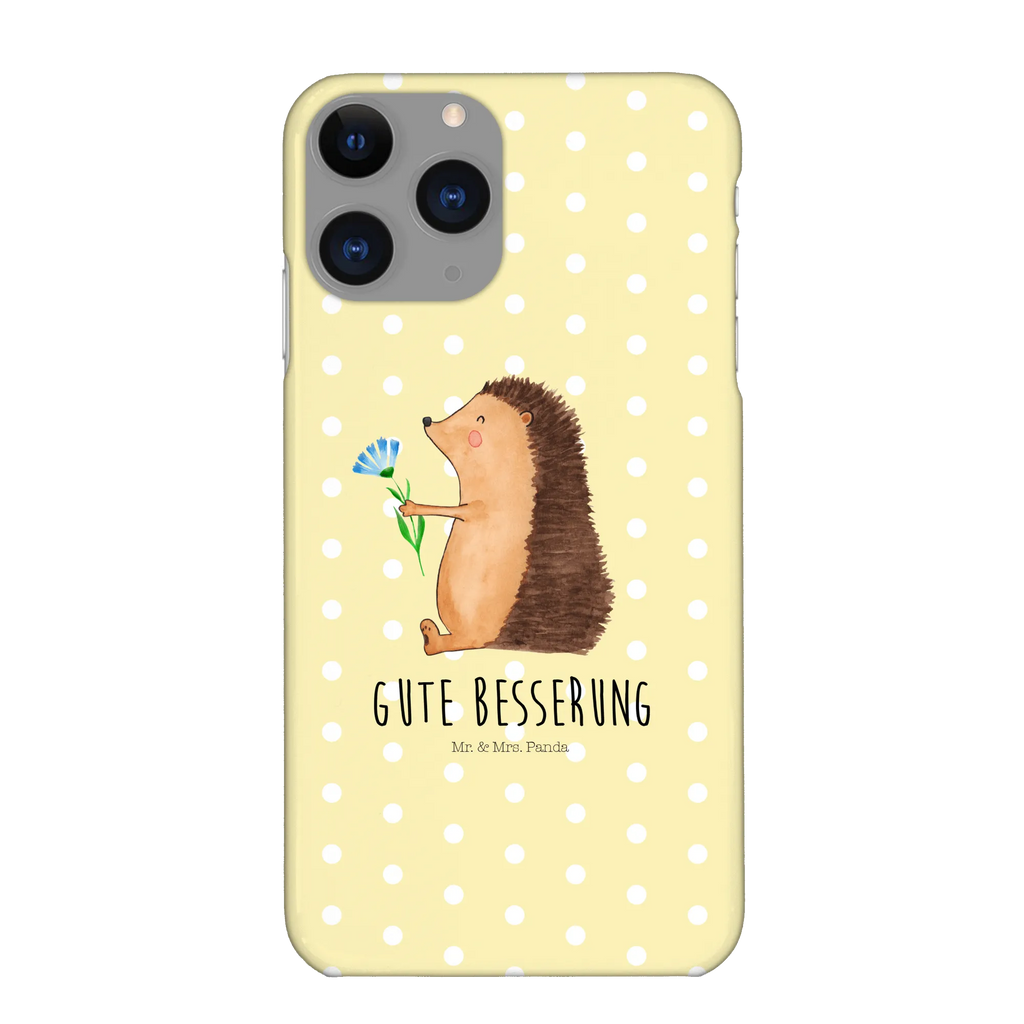 Handyhülle Igel Blumen Handyhülle, Handycover, Cover, Handy, Hülle, Iphone 10, Iphone X, Tiermotive, Gute Laune, lustige Sprüche, Tiere, Igel, Gute Besserung, Genesungswünsche, Krankheit, Krankenhaus, krank, Besuch