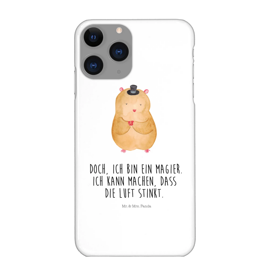 Handyhülle Hamster Hut Handyhülle, Handycover, Cover, Handy, Hülle, Iphone 10, Iphone X, Tiermotive, Gute Laune, lustige Sprüche, Tiere, Hamster, Hut, Magier, Zylinder, Zwerghamster, Zauberer