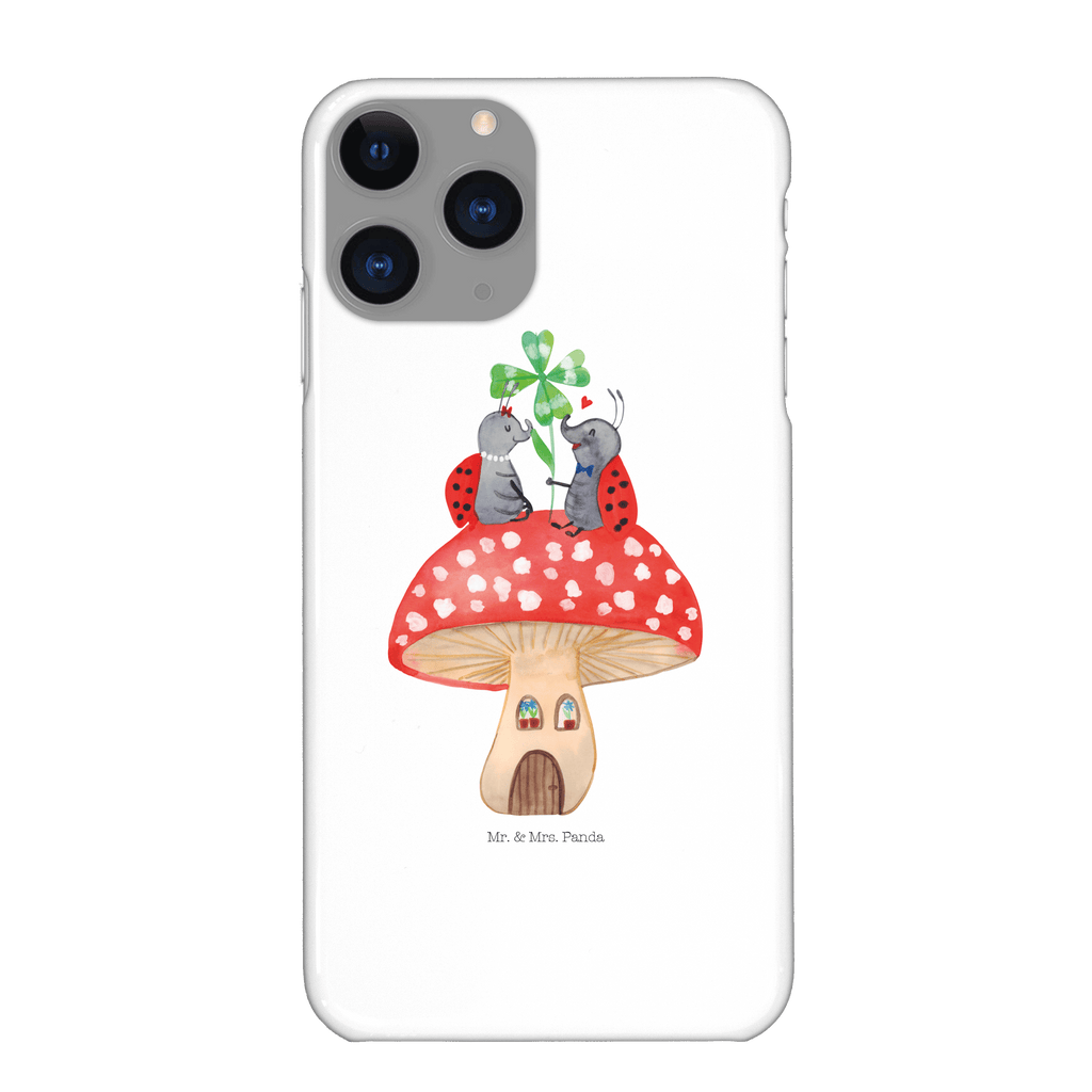 Handyhülle Marienkäfer Fliegenpilz Handyhülle, Handycover, Cover, Handy, Hülle, Samsung Galaxy S8 plus, Tiermotive, Gute Laune, lustige Sprüche, Tiere, Haus, Wohnung, zuhause, Fliegenpilz, Marienkäfer, Fleigenpilzhaus