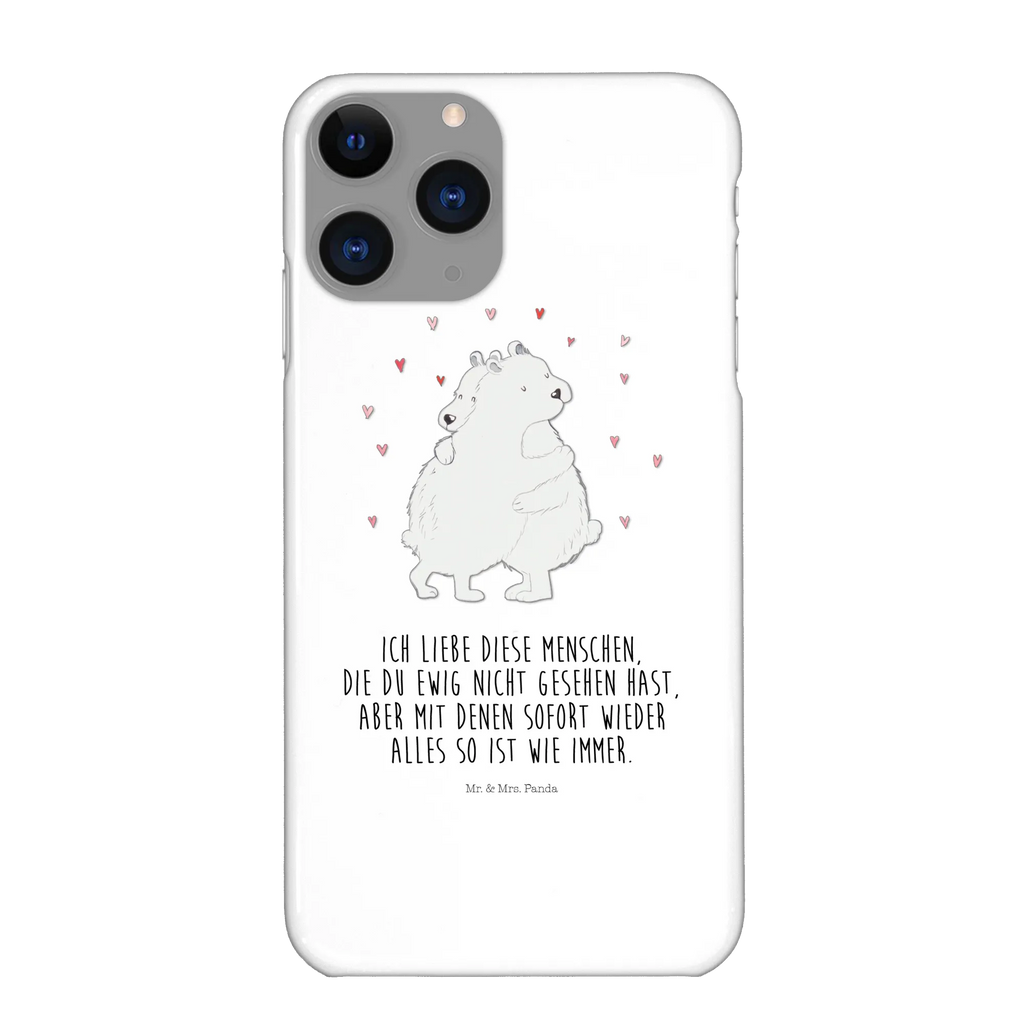 Handyhülle Eisbär Umarmen Handyhülle, Handycover, Cover, Handy, Hülle, Iphone 10, Iphone X, Tiermotive, Gute Laune, lustige Sprüche, Tiere