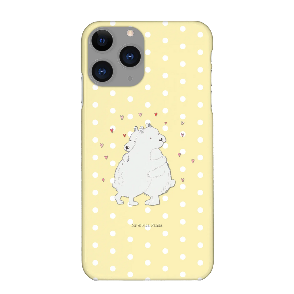 Handyhülle Eisbär Umarmen Handyhülle, Handycover, Cover, Handy, Hülle, Iphone 10, Iphone X, Tiermotive, Gute Laune, lustige Sprüche, Tiere