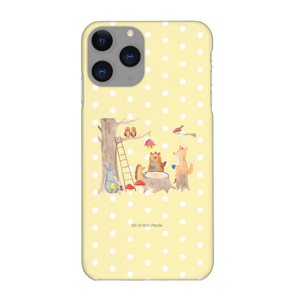 Handyhülle Waldtiere Picknick Iphone XR Handyhülle, Iphone XR, Handyhülle, Premium Kunststoff, Tiermotive, Gute Laune, lustige Sprüche, Tiere, Waldtiere, Picknick, Wald, Fuchs, Hase, Igel, Maus, Eichhörnchen