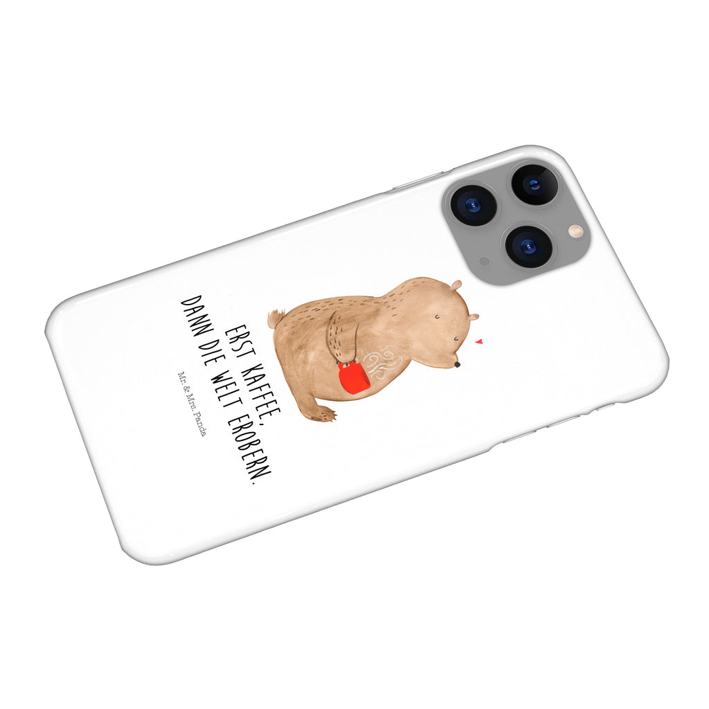 Handyhülle Bär Kaffee Handyhülle, Handycover, Cover, Handy, Hülle, Iphone 10, Iphone X, Bär, Teddy, Teddybär, Kaffee, Coffee, Bären, guten Morgen, Morgenroutine, Welt erobern, Welt retten, Motivation