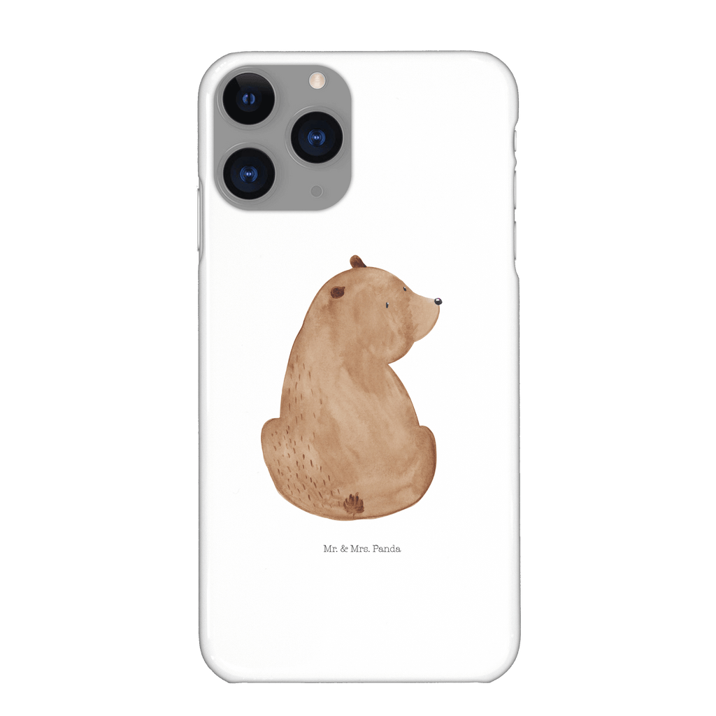 Handyhülle Bär Schulterblick Handyhülle, Handycover, Cover, Handy, Hülle, Iphone 10, Iphone X, Bär, Teddy, Teddybär, Selbstachtung, Weltansicht, Motivation, Bären, Bärenliebe, Weisheit