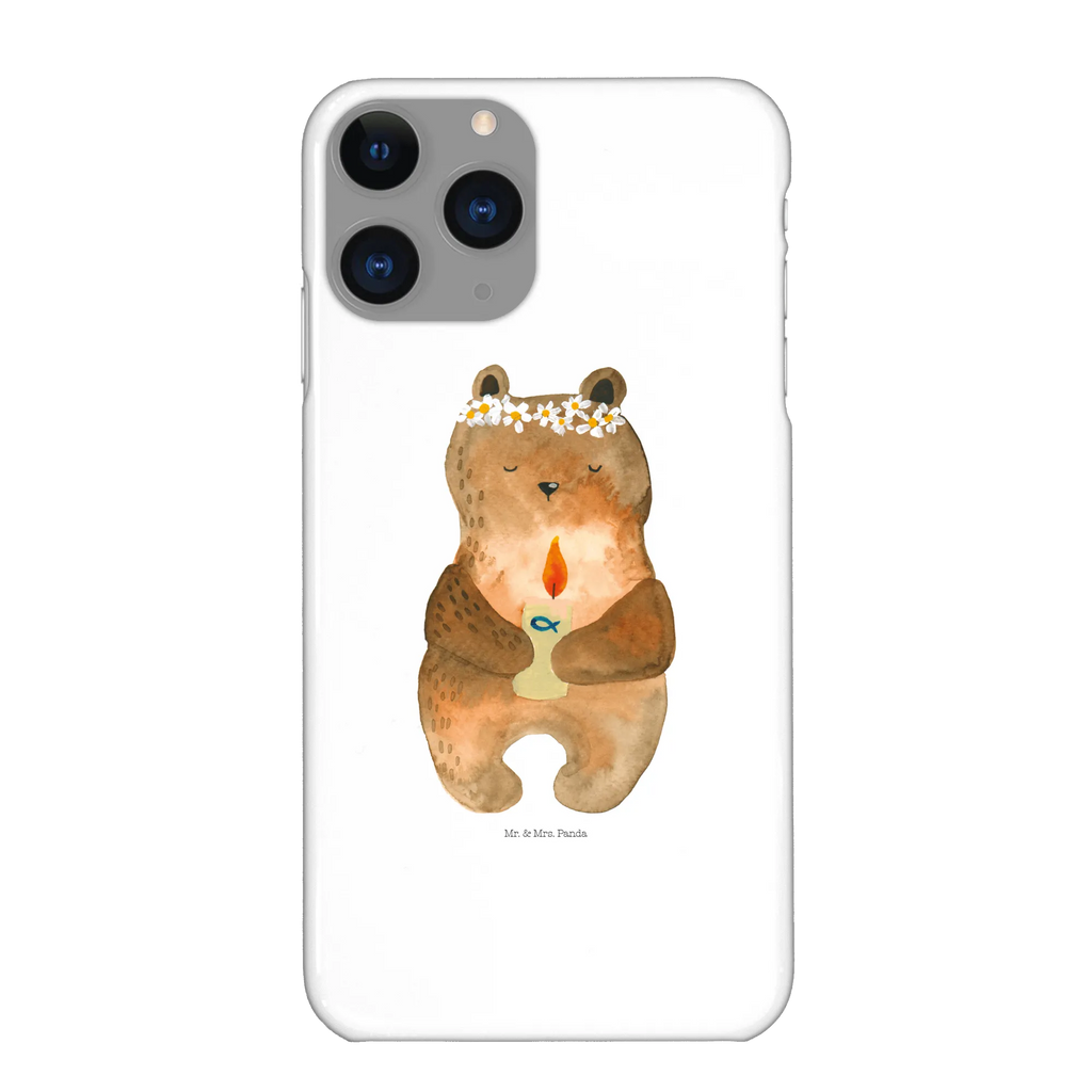 Handyhülle Bär Kommunion Handyhülle, Handycover, Cover, Handy, Hülle, Iphone 10, Iphone X, Bär, Teddy, Teddybär, Kommunion, Gottes Segen, Taufkerze, katholisch