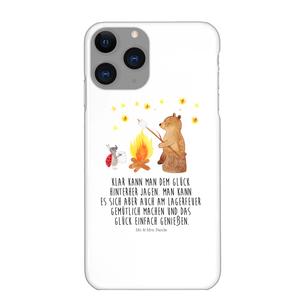 Handyhülle Bär & Marienkäfer Lagerfeuer Handyhülle, Handycover, Cover, Handy, Hülle, Iphone 10, Iphone X, Bär, Teddy, Teddybär, Lagerfeuer