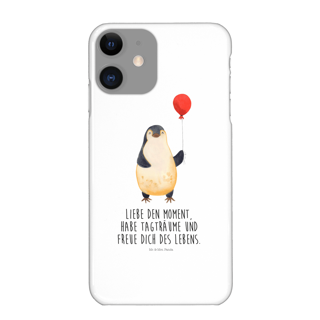 Handyhülle Pinguin Luftballon Iphone XR Handyhülle, Iphone XR, Handyhülle, Premium Kunststoff, Pinguin, Pinguine, Luftballon, Tagträume, Lebenslust, Geschenk Freundin, Geschenkidee, beste Freundin, Motivation, Neustart, neues Leben, Liebe, Glück