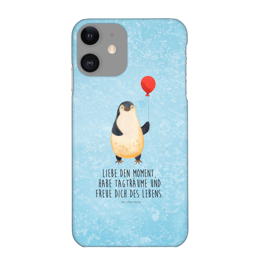 Handyhülle Pinguin Luftballon Iphone XR Handyhülle, Iphone XR, Handyhülle, Premium Kunststoff, Pinguin, Pinguine, Luftballon, Tagträume, Lebenslust, Geschenk Freundin, Geschenkidee, beste Freundin, Motivation, Neustart, neues Leben, Liebe, Glück