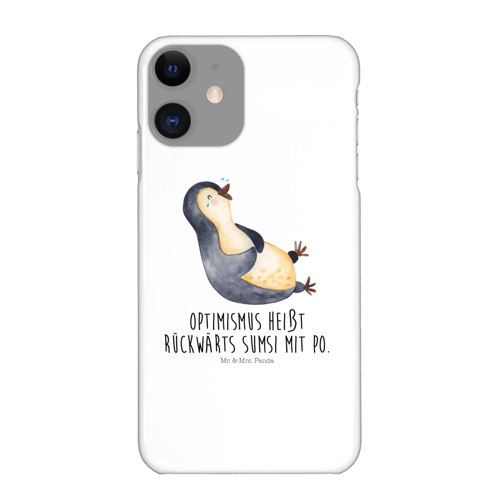 Handyhülle Pinguin Lachen Handyhülle, Handycover, Cover, Handy, Hülle, Iphone 10, Iphone X, Pinguin, Pinguine, lustiger Spruch, Optimismus, Fröhlich, Lachen, Humor, Fröhlichkeit