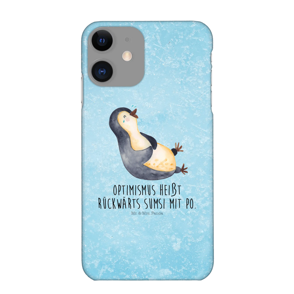 Handyhülle Pinguin Lachen Handyhülle, Handycover, Cover, Handy, Hülle, Iphone 10, Iphone X, Pinguin, Pinguine, lustiger Spruch, Optimismus, Fröhlich, Lachen, Humor, Fröhlichkeit