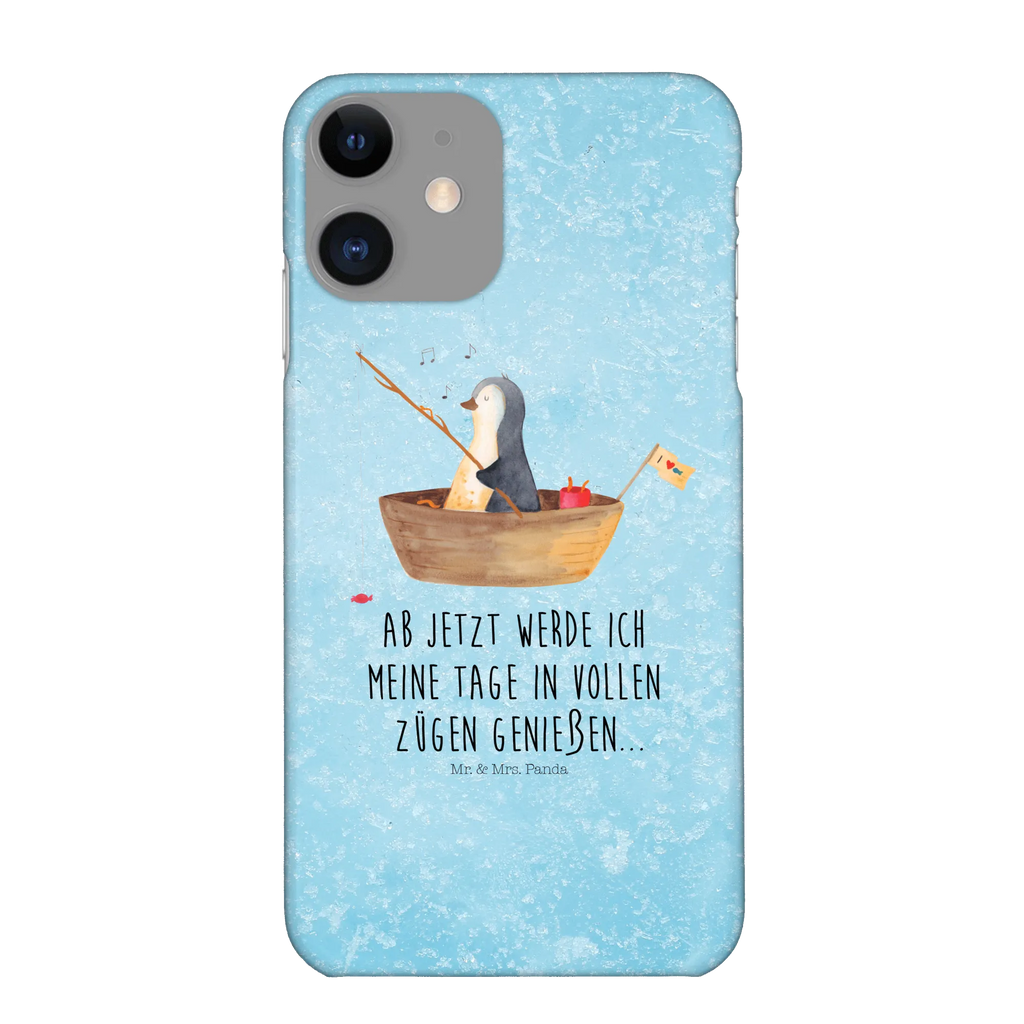 Handyhülle Pinguin Angelboot Handyhülle, Handycover, Cover, Handy, Hülle, Iphone 10, Iphone X, Pinguin, Pinguine, Angeln, Boot, Angelboot, Lebenslust, Leben, genießen, Motivation, Neustart, Neuanfang, Trennung, Scheidung, Geschenkidee Liebeskummer