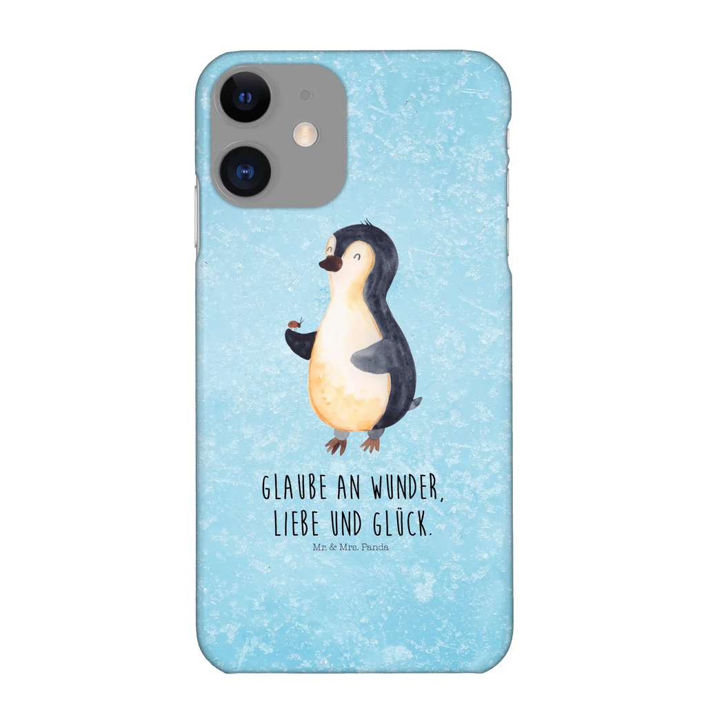 Handyhülle Pinguin Marienkäfer Handyhülle, Handycover, Cover, Handy, Hülle, Iphone 10, Iphone X, Pinguin, Pinguine, Marienkäfer, Liebe, Wunder, Glück, Freude, Lebensfreude