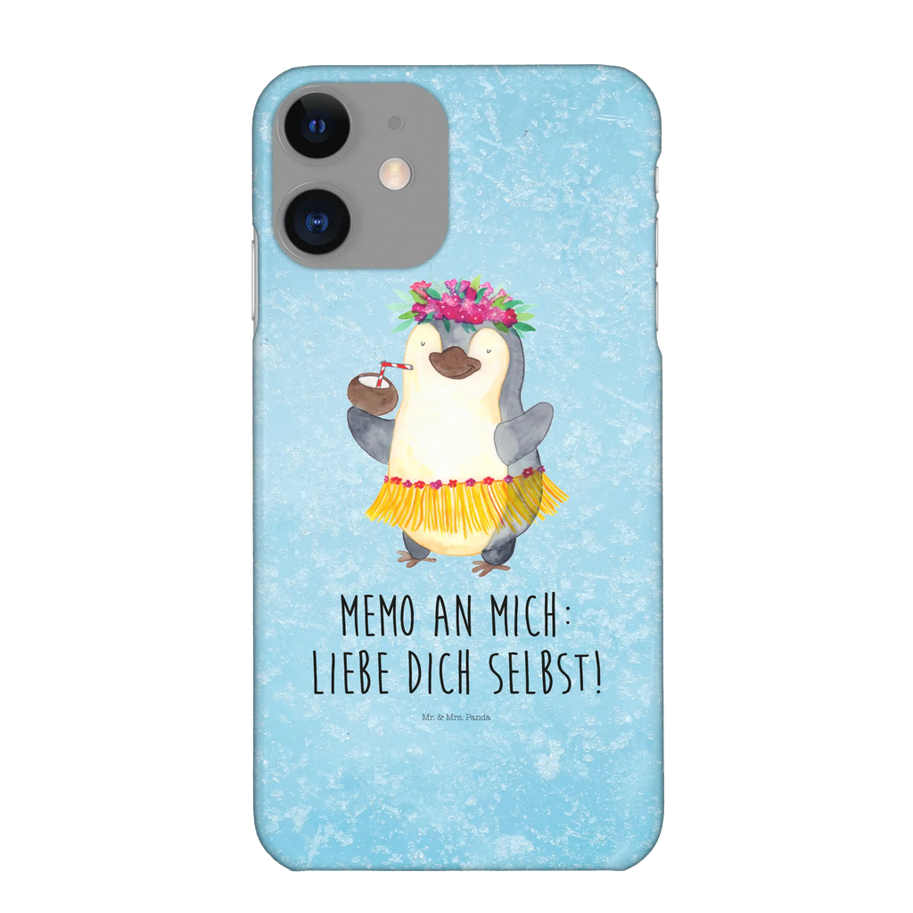 Handyhülle Pinguin Kokosnuss Handyhülle, Handycover, Cover, Handy, Hülle, Iphone 10, Iphone X, Pinguin, Aloha, Hawaii, Urlaub, Kokosnuss, Pinguine