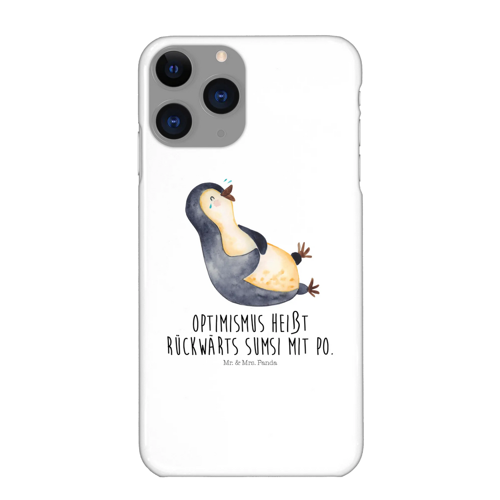 Handyhülle Pinguin Lachen Handyhülle, Handycover, Cover, Handy, Hülle, Iphone 10, Iphone X, Pinguin, Pinguine, lustiger Spruch, Optimismus, Fröhlich, Lachen, Humor, Fröhlichkeit