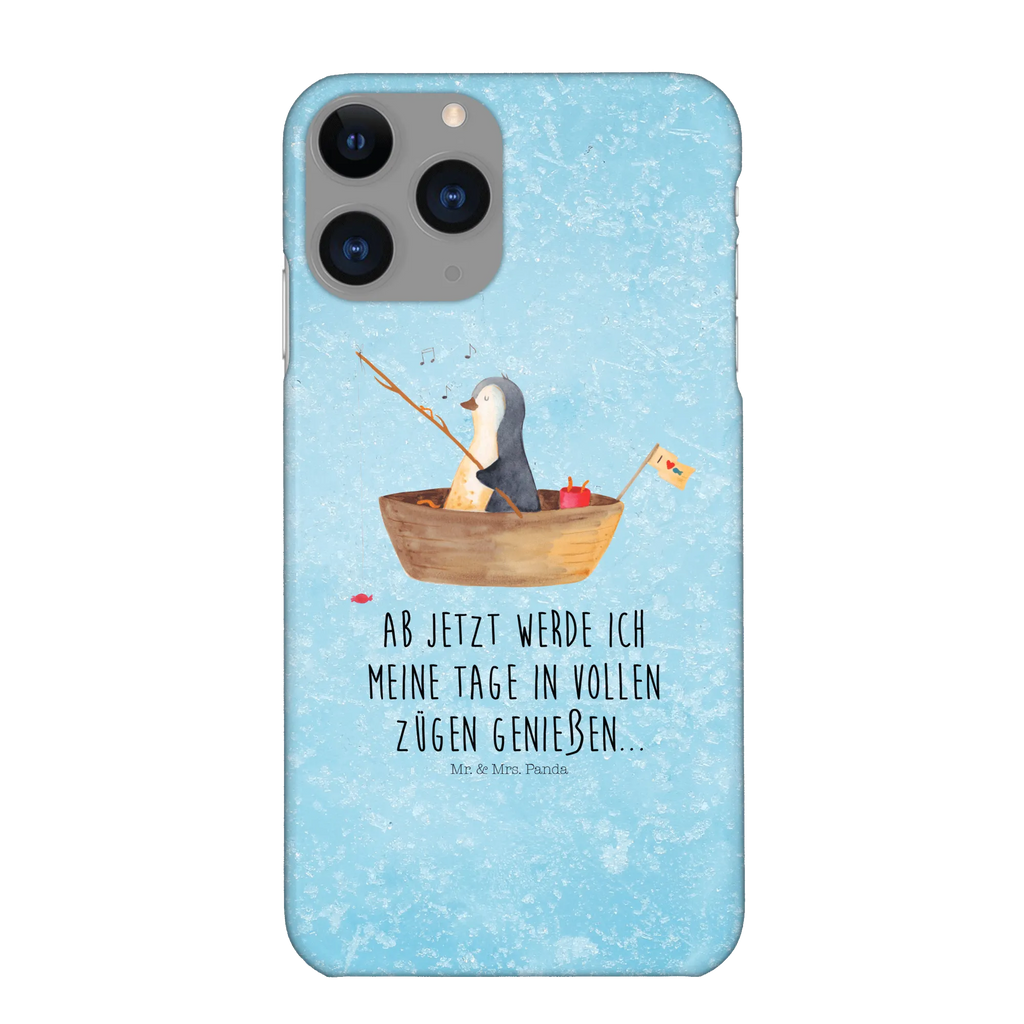 Handyhülle Pinguin Angelboot Handyhülle, Handycover, Cover, Handy, Hülle, Iphone 10, Iphone X, Pinguin, Pinguine, Angeln, Boot, Angelboot, Lebenslust, Leben, genießen, Motivation, Neustart, Neuanfang, Trennung, Scheidung, Geschenkidee Liebeskummer