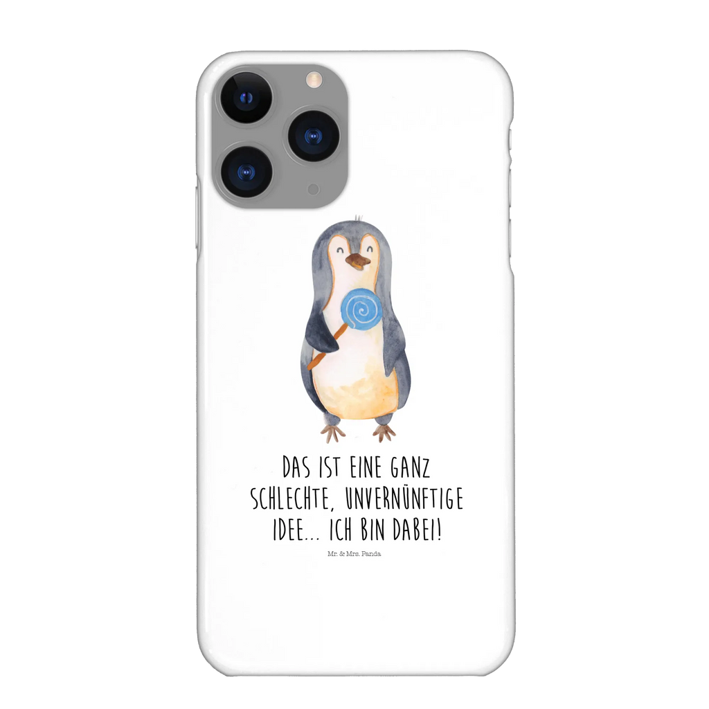 Handyhülle Pinguin Lolli Handyhülle, Handycover, Cover, Handy, Hülle, Iphone 10, Iphone X, Pinguin, Pinguine, Lolli, Süßigkeiten, Blödsinn, Spruch, Rebell, Gauner, Ganove, Rabauke