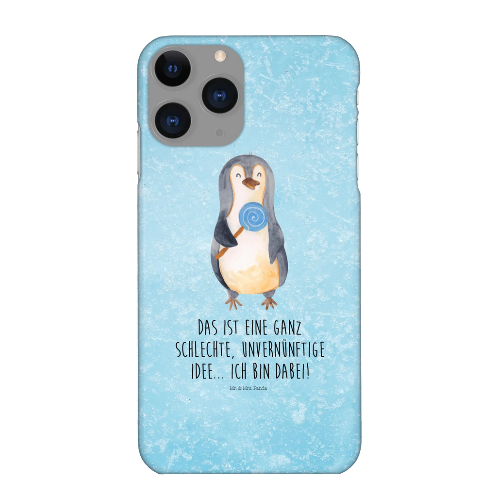 Handyhülle Pinguin Lolli Handyhülle, Handycover, Cover, Handy, Hülle, Iphone 10, Iphone X, Pinguin, Pinguine, Lolli, Süßigkeiten, Blödsinn, Spruch, Rebell, Gauner, Ganove, Rabauke