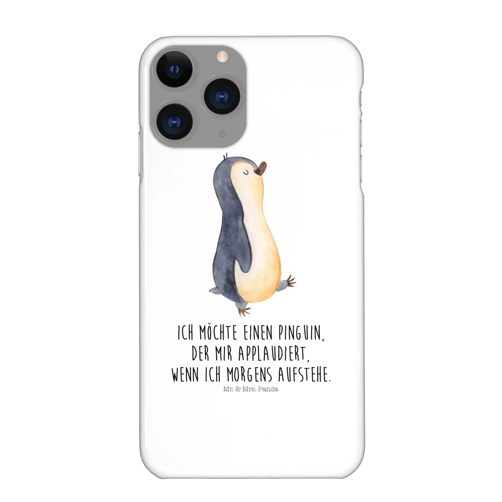 Handyhülle Pinguin marschieren Handyhülle, Handycover, Cover, Handy, Hülle, Iphone 10, Iphone X, Pinguin, Pinguine, Frühaufsteher, Langschläfer, Bruder, Schwester, Familie