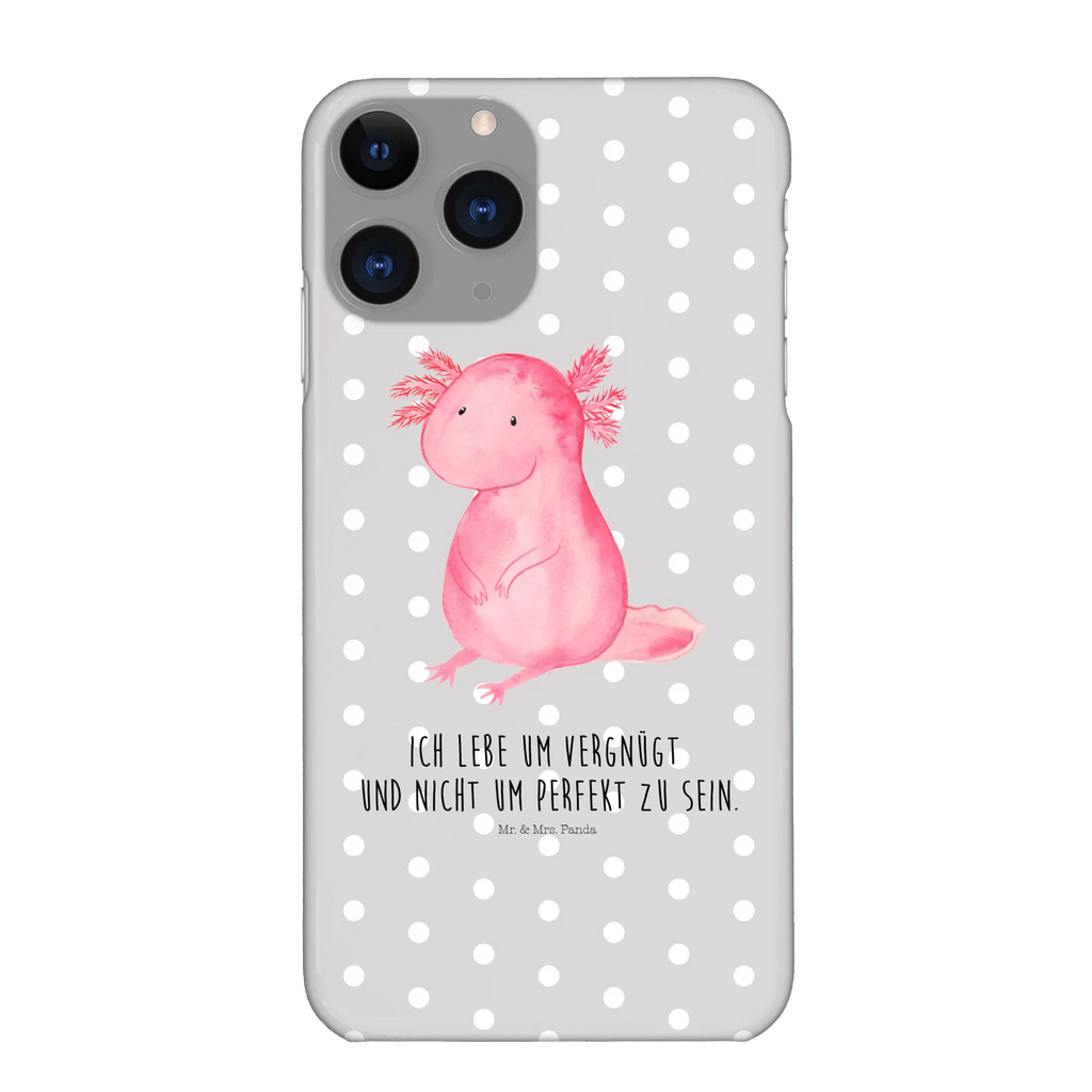 Handyhülle Axolotl null Handyhülle, Handycover, Cover, Handy, Hülle, Iphone 10, Iphone X, Axolotl, Molch, Axolot, vergnügt, fröhlich, zufrieden, Lebensstil, Weisheit, Lebensweisheit, Liebe, Freundin