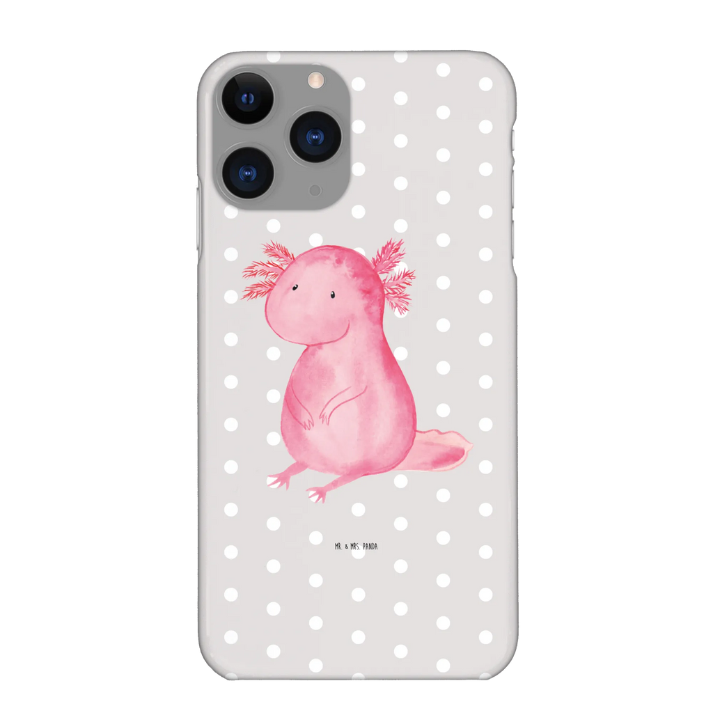 Handyhülle Axolotl null Handyhülle, Handycover, Cover, Handy, Hülle, Iphone 10, Iphone X, Axolotl, Molch, Axolot, vergnügt, fröhlich, zufrieden, Lebensstil, Weisheit, Lebensweisheit, Liebe, Freundin