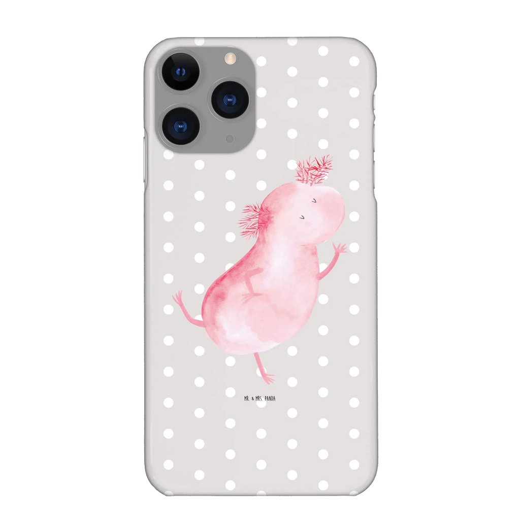 Handyhülle Axolotl Tanzen Handyhülle, Handycover, Cover, Handy, Hülle, Iphone 10, Iphone X, Axolotl, Molch, Axolot, Schwanzlurch, Lurch, Lurche, Dachschaden, Sterne, verrückt, Freundin, beste Freundin