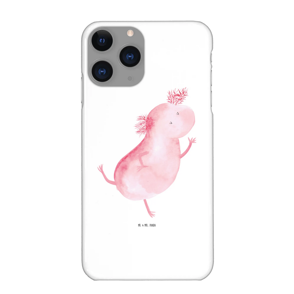 Handyhülle Axolotl Tanzen Handyhülle, Handycover, Cover, Handy, Hülle, Iphone 10, Iphone X, Axolotl, Molch, Axolot, Schwanzlurch, Lurch, Lurche, Dachschaden, Sterne, verrückt, Freundin, beste Freundin